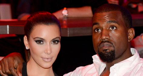 //kim kardashian kanye west square getty
