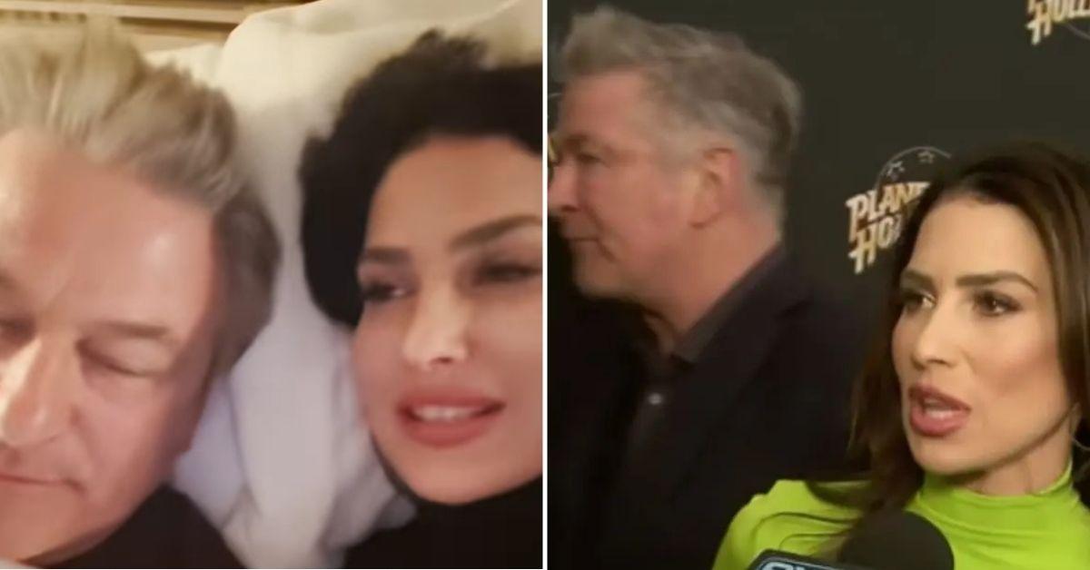 photo of alec and hilaria baldwin