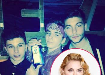 madonna son rocco alcohol