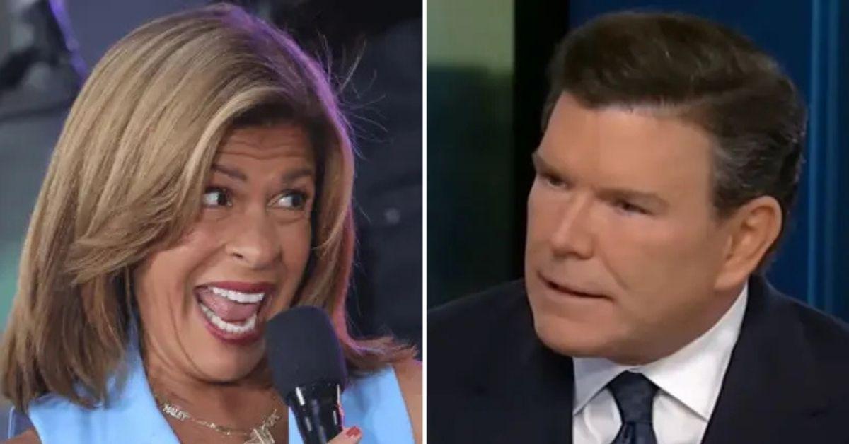 photo of hoda hotb and bret baier
