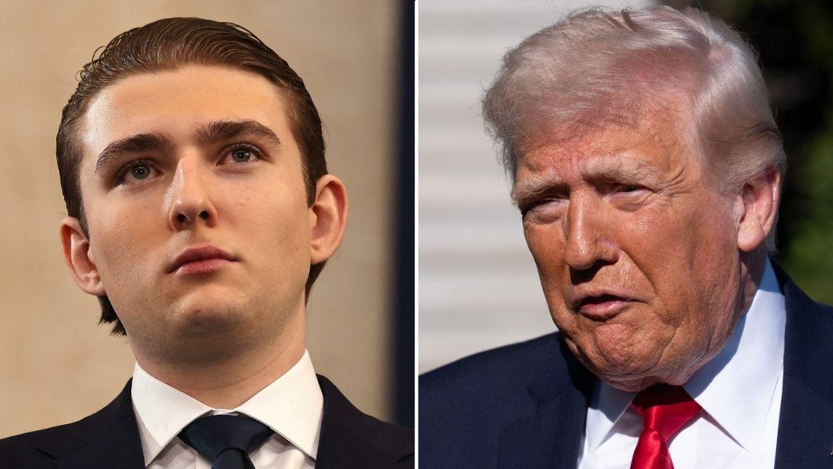 Photo of Barron Trump, Donald Trump