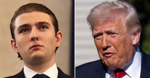 Photo of Barron Trump, Donald Trump