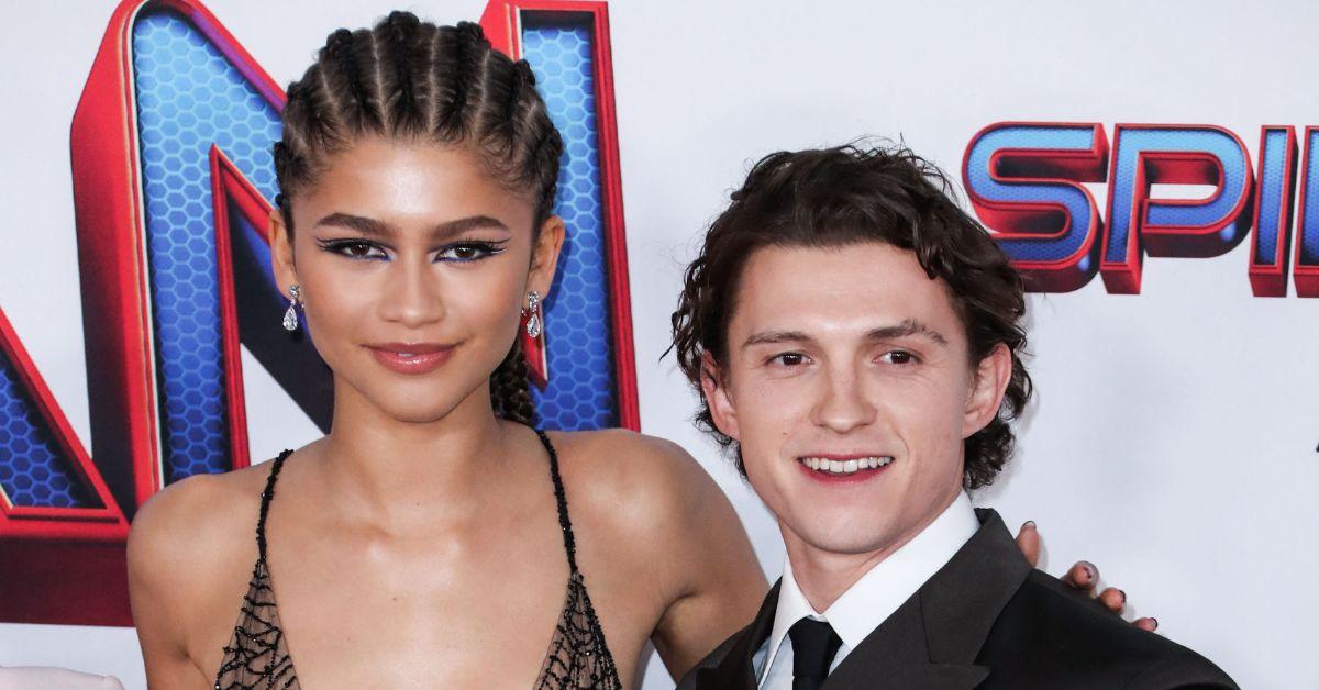 photo of Zendaya and Tom Holland