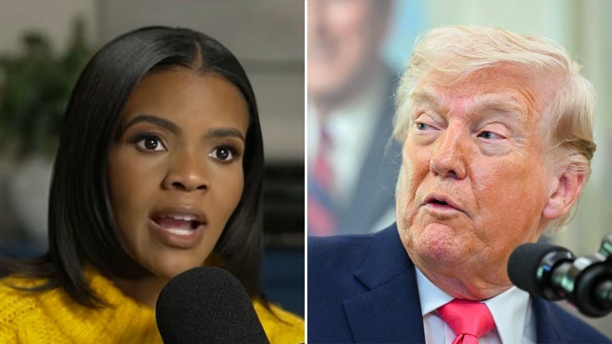 Photo of Candace Owens, Donald Trump