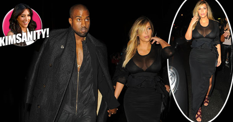 //kanye west kim kardashian paris givenchy