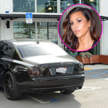 Kim Kardashian gets herself a new 400K Rolls Royce