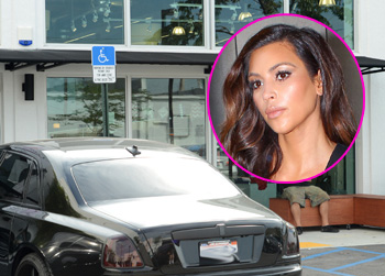 //kim kardashian handicap parking