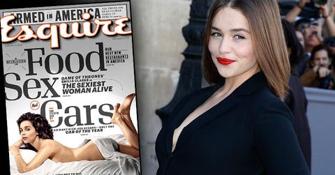 Emilia Clarke Naked Photos -- Game Of Thrones Star In Esquire