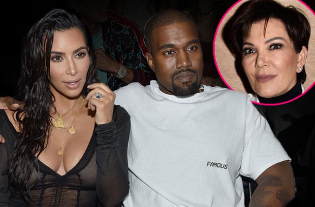 Kris Jenner Kim Kardashian Kanye West Money Trouble