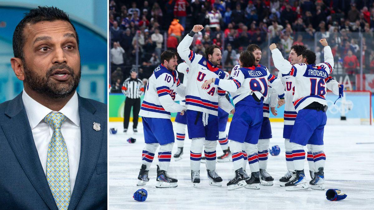 kash patel olympic hockey team