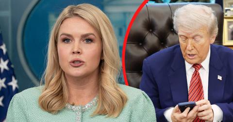 Donald Trump reportedly contacted Karoline Leavitt on maternity leave.