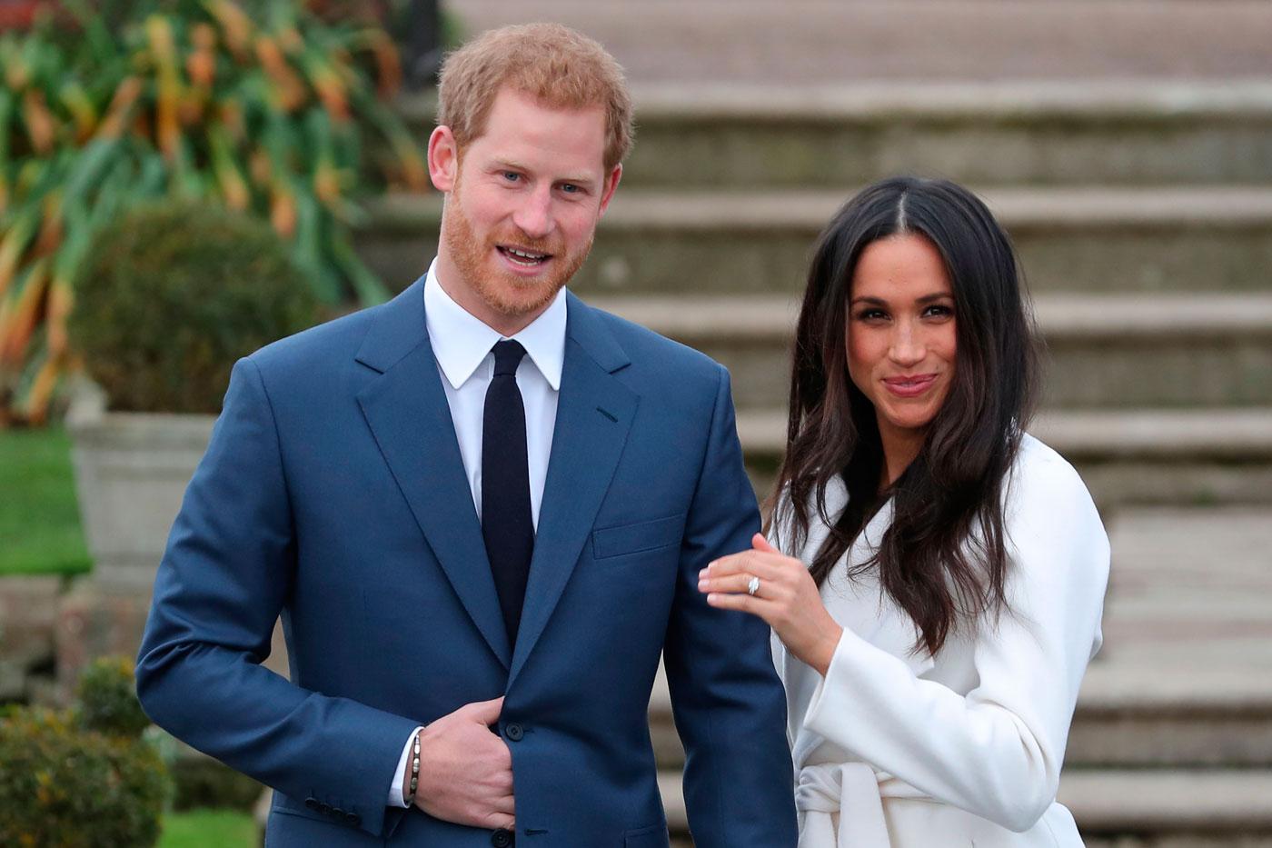 meghan markle prince harry engagement ring photos