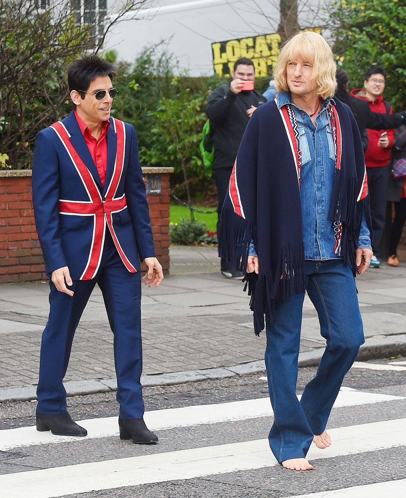 Zoolander 2 Ben Stiller Owen Wilson Beatles Abbey Road