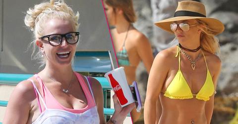 //britney spears bikni body weight gain junk food pp