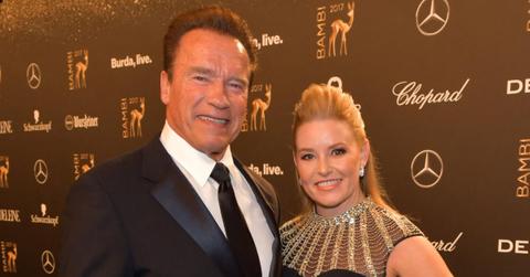 arnold schwarzenegger not engaged heather milligan ring finger sources