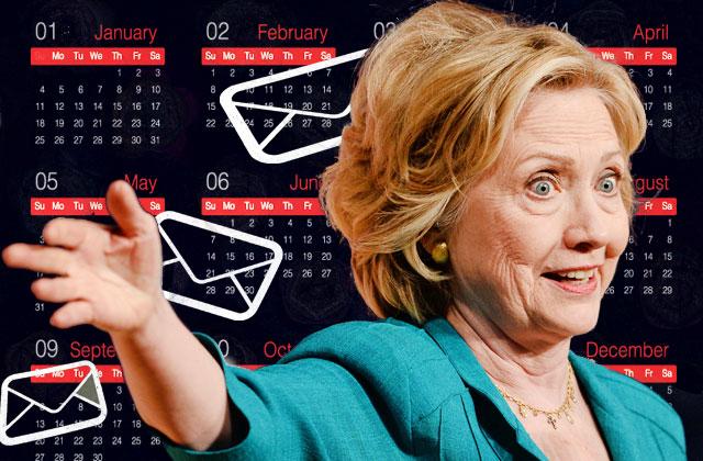 //hillary clinton email scandal calendar omissions pp