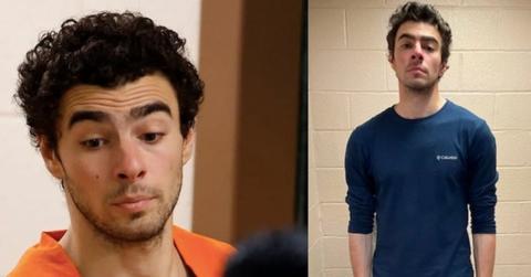 Split photo of Luigi Mangione