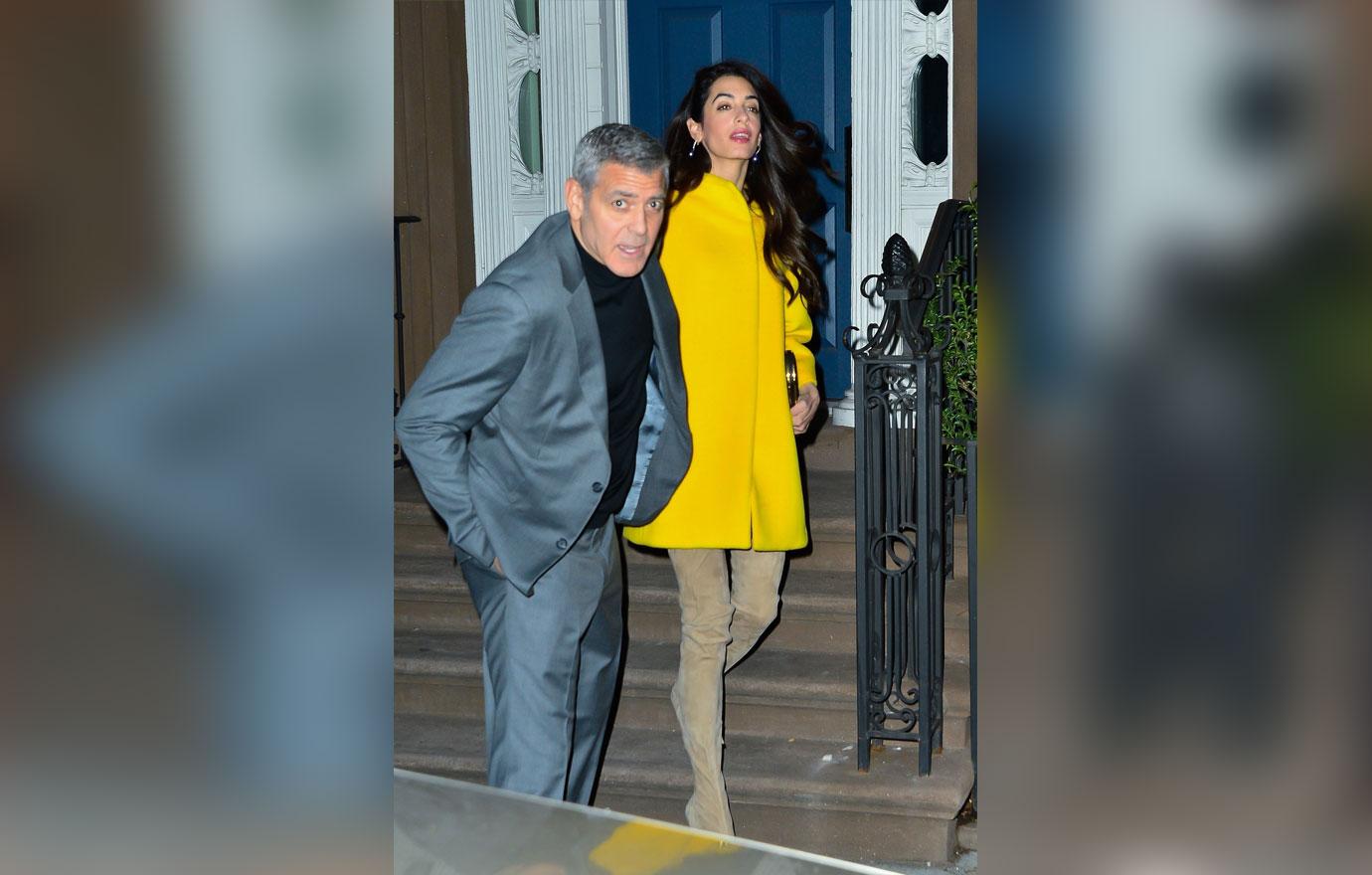 George Clooney Amal Hides Scary Skinny Body