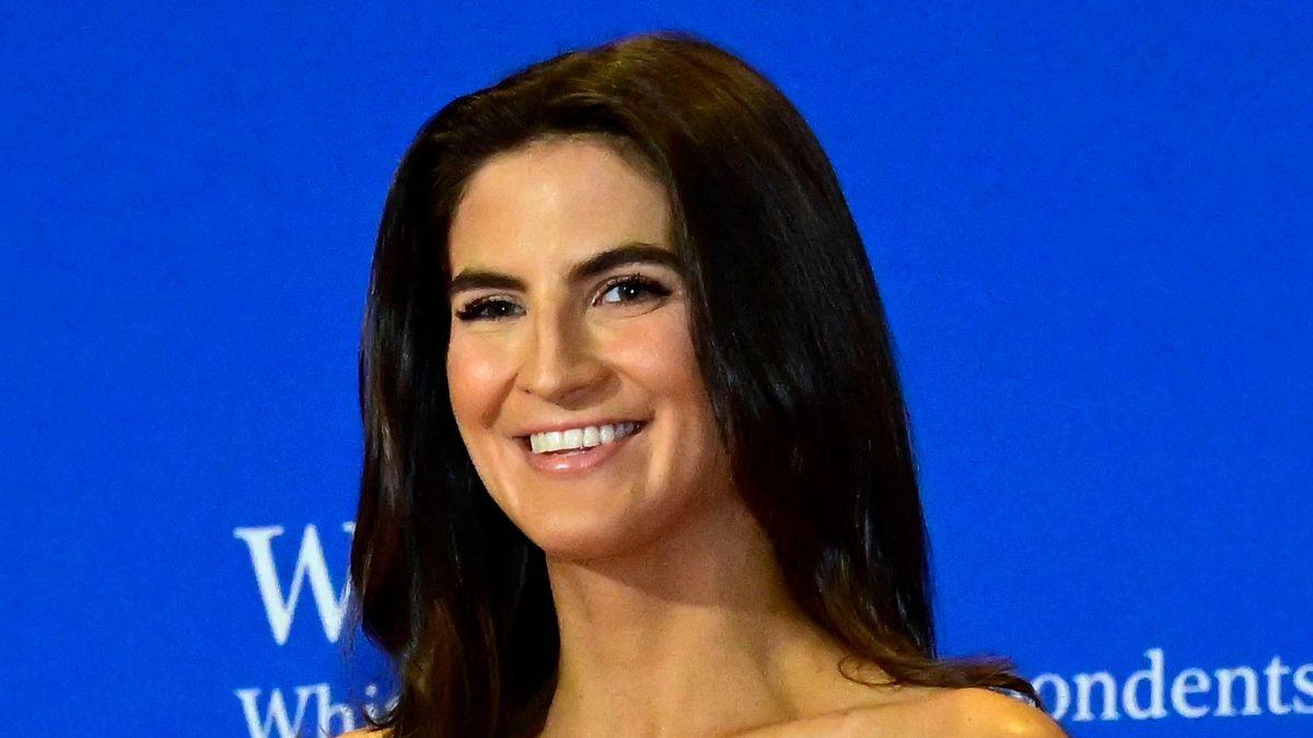image of Kaitlan Collins appeared to respond by posting an Eleanor Roosevelt quote about refusing to feel inferior.