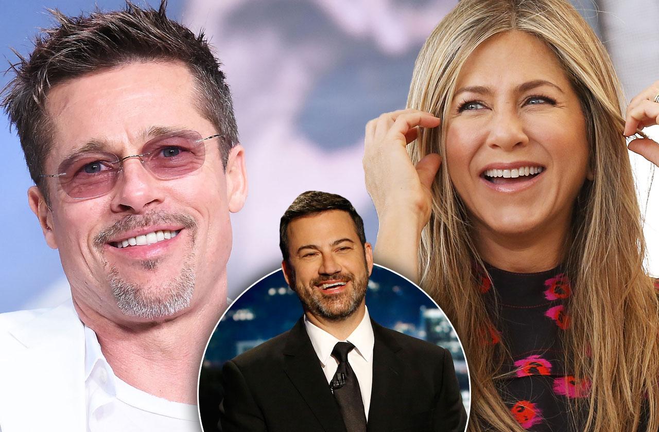 //brad pitt jennifer aniston interview jimmy kimmel pp