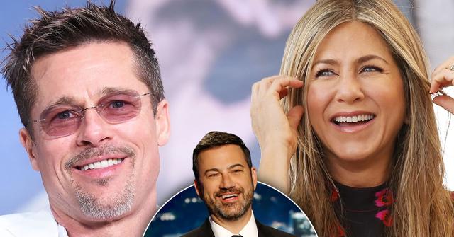 //brad pitt jennifer aniston interview jimmy kimmel pp