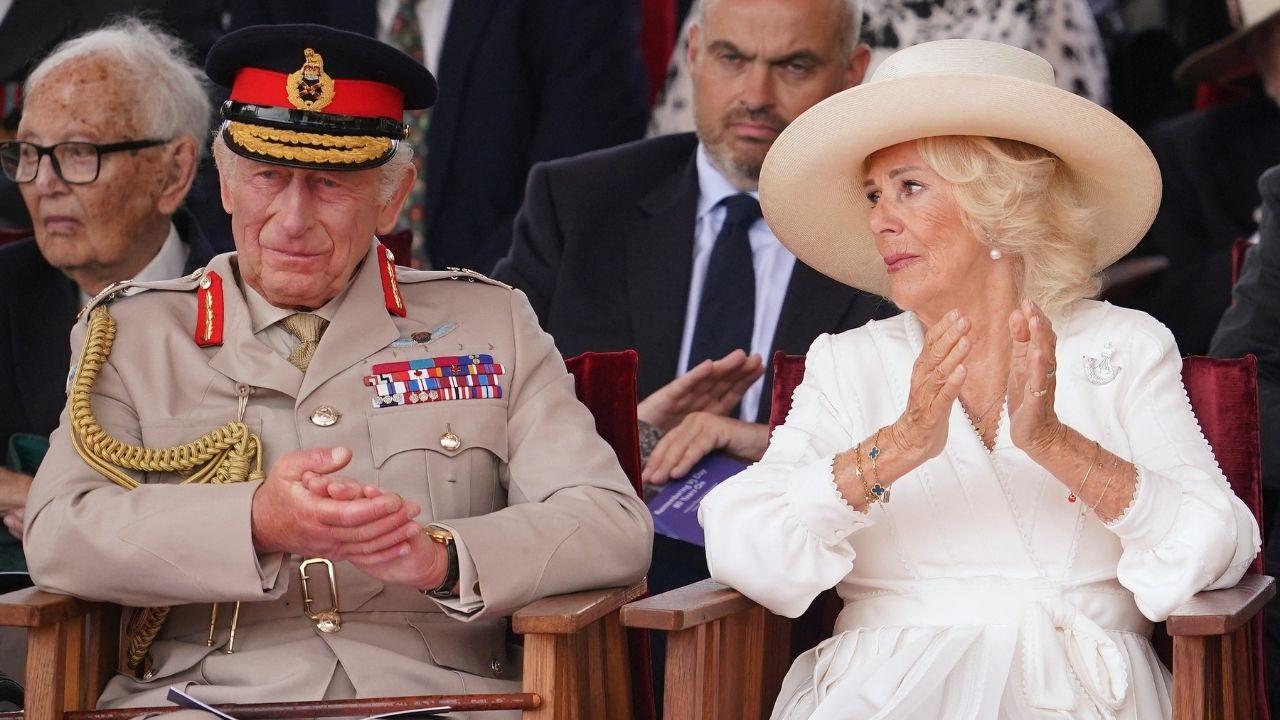 Photo of Queen Camilla and King Charles