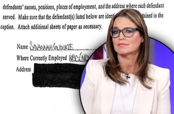 //savannah guthrie sued prison inmate today show witchcraft complaint pp