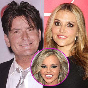 EXCLUSIVE Charlie Sheen Leaves On Tropical Vacation With Porn Star, His Wife and New Woman