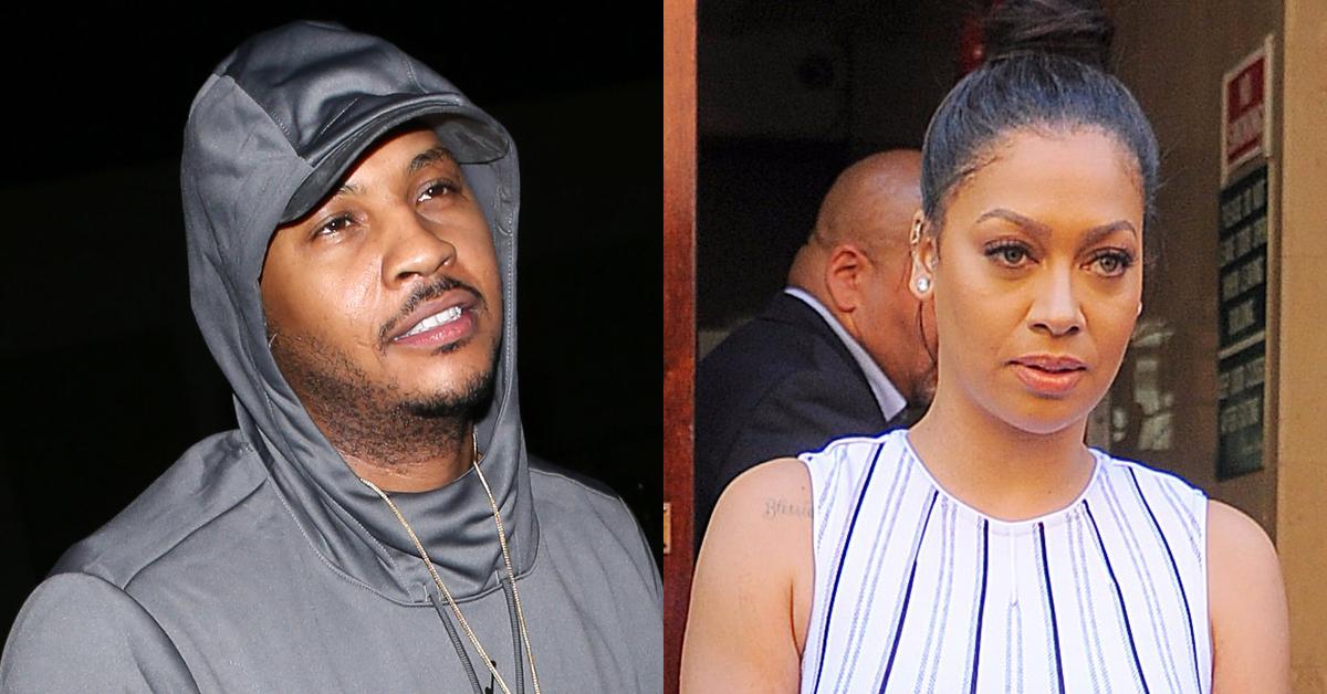 La La Anthony's Ex Carmelo Anthony Accused Of Having Secret Baby Mama