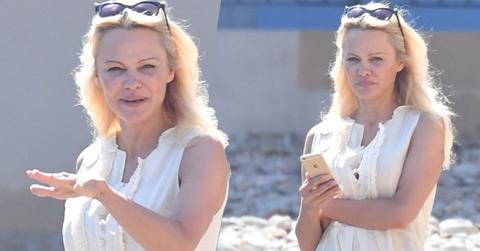 Pamela Anderson Unrecognizable Face St Tropez Pics