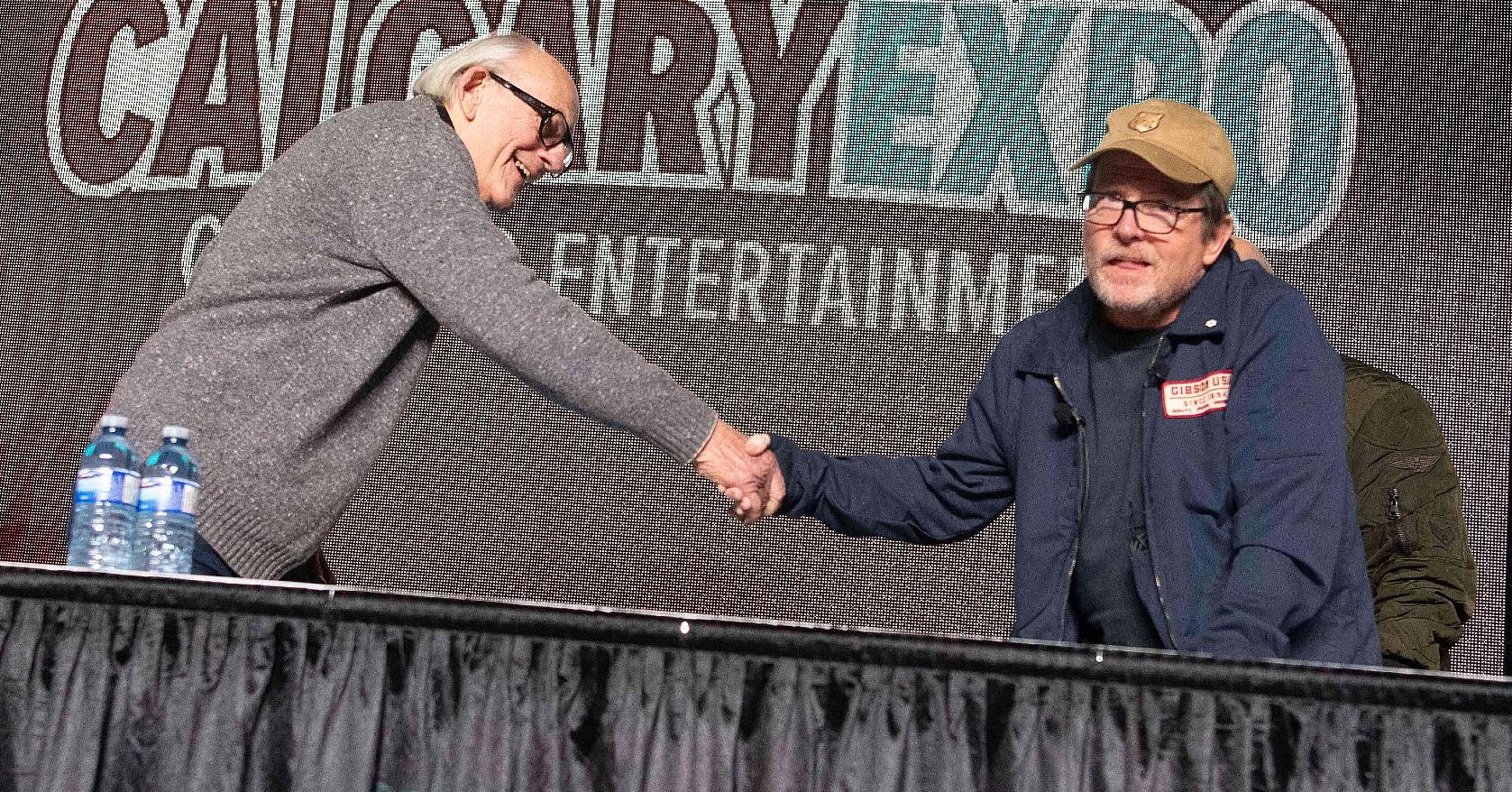 Photo of Michael J. Fox, Christopher Lloyd 