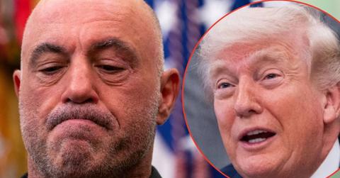 Photo of Joe Rogan, Donald Trump