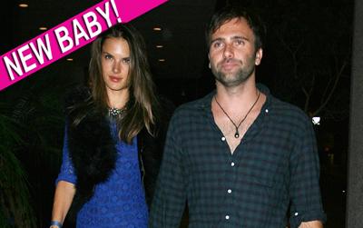 //alessandra ambrosio newbaby ff post