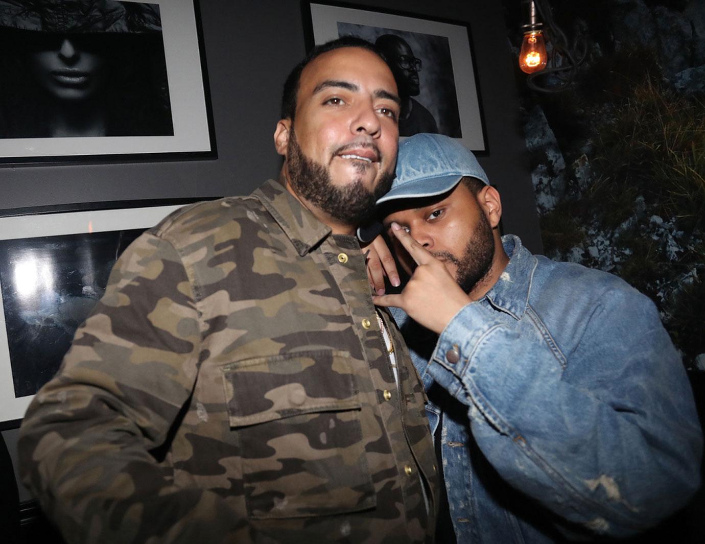 //French Montana and The Weeknd attend the Official OVO Fest After Party In Toronto For Caribana  on August c  in Torontoc Canada