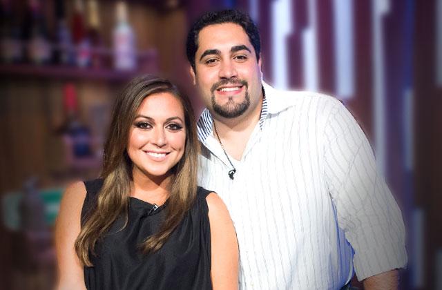 //lauren manzo pregnant expecting first child vito scalia pp