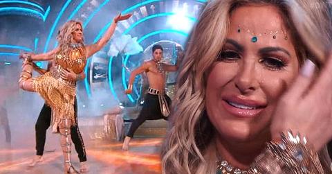 Kim Zolciak DWTS Crying