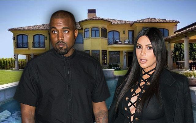 //kim kardashian kanye west bel air mansion fiancial trouble divorce