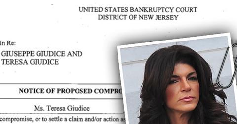 //rhonj teresa giudice bankruptcy court case settlement pp