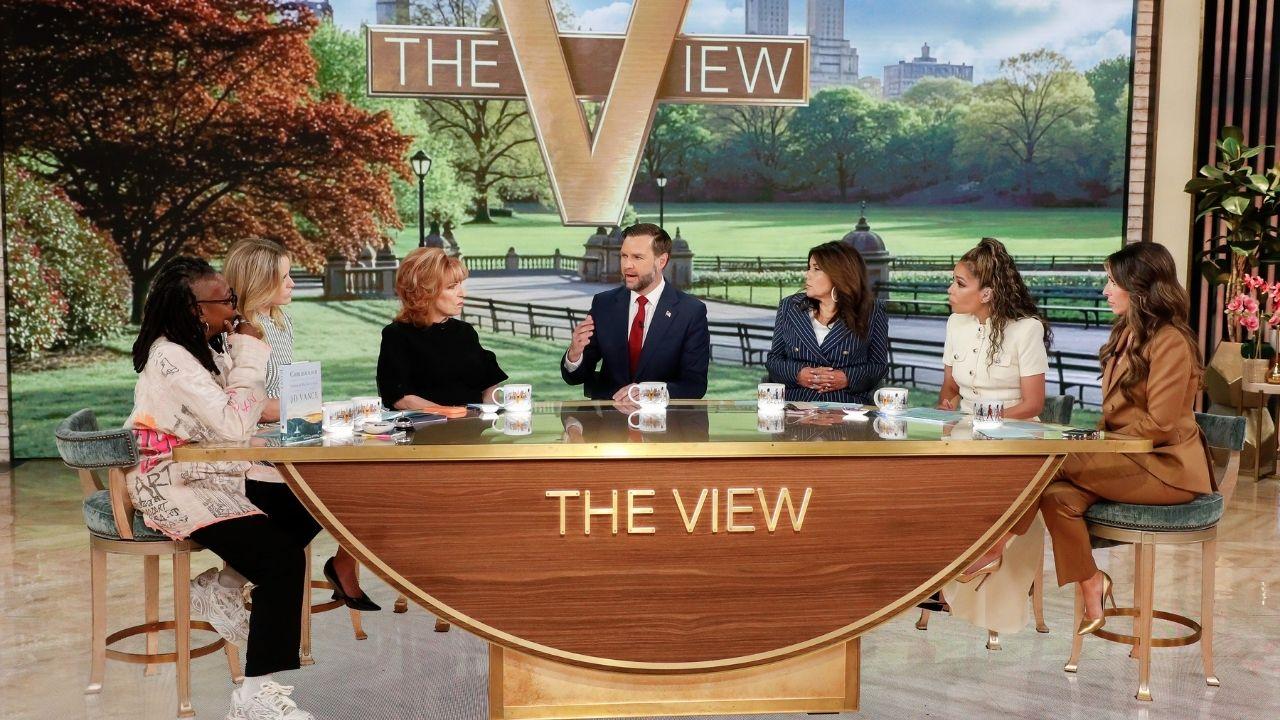Photo of The View cast at JD Vance