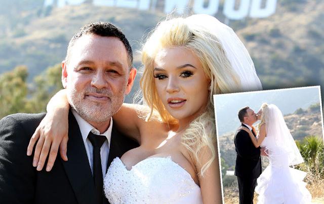 Pregnant Courtney Stodden Busts Out Of Her Wedding Dress During Vows