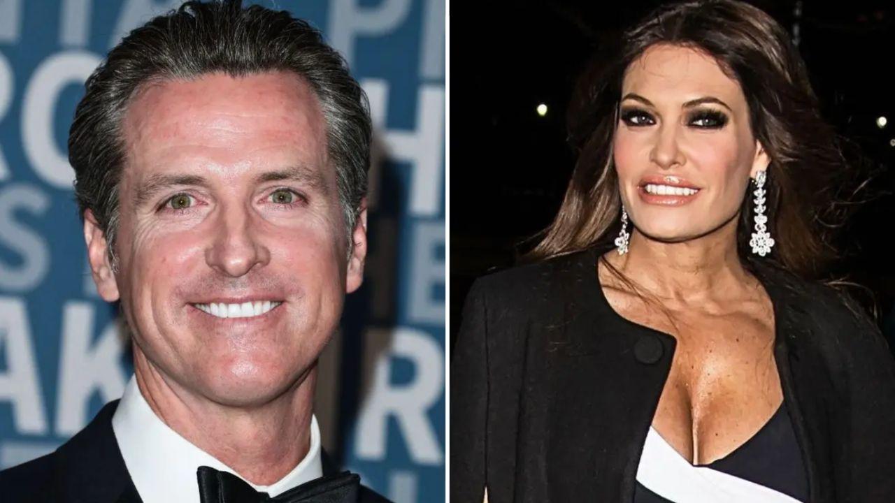 Photo of Kimberly Guilfoyle, Gavin Newsom