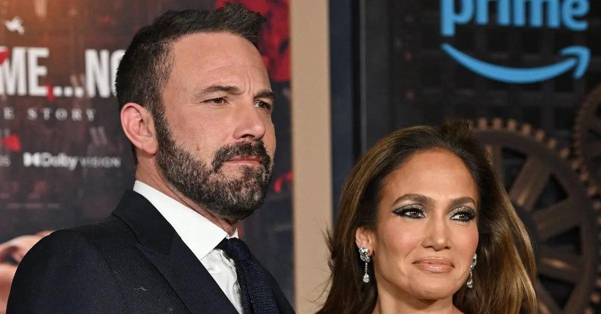 jennifer lopez somber marital troubles ben affleck spotted without ring