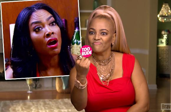 //Kenya moore kim fields fight gay claims pp