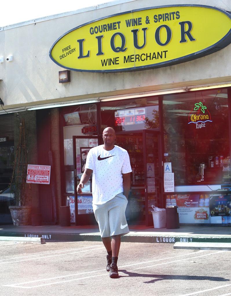 Lamar Odom Overdose Liquor Store