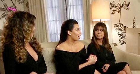 //kardashian sisters ryan seacrest interview square