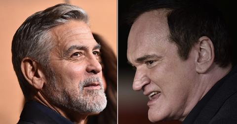 George Clooney and Quentin Tarantino