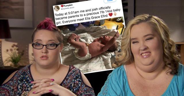 Mama June Daughter Pumpkin Baby Girl