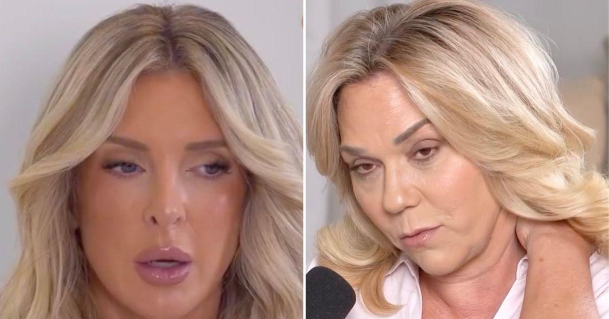 Composite photo of Lindsie and Julie Chrisley