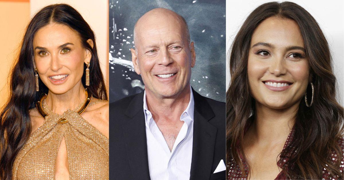 Demi Moore is joining Emma Heming's family to savor holiday time with Bruce Willis.