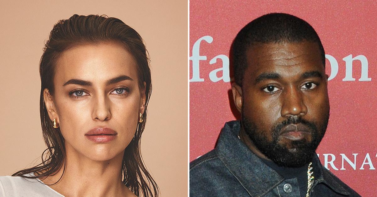 irina shayk first photos kanye west breakup kim kardashian reunion